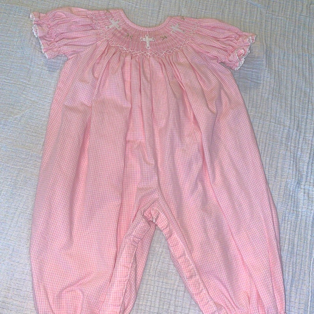 Smocked jumper